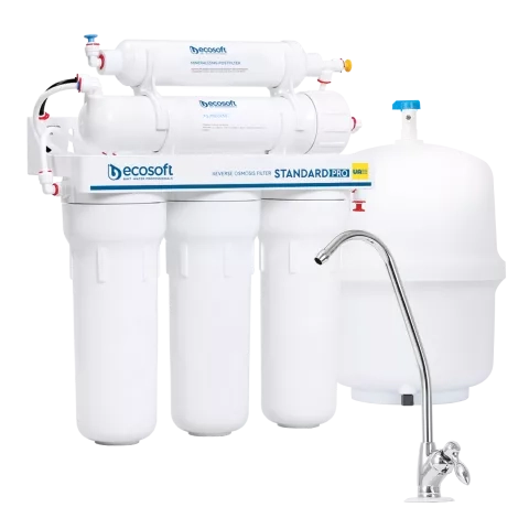 STANDARD PRO reverse osmosis filter with mineralization