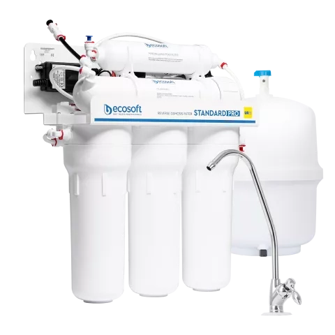 STANDARD PRO reverse osmosis filter with mineralization and pump