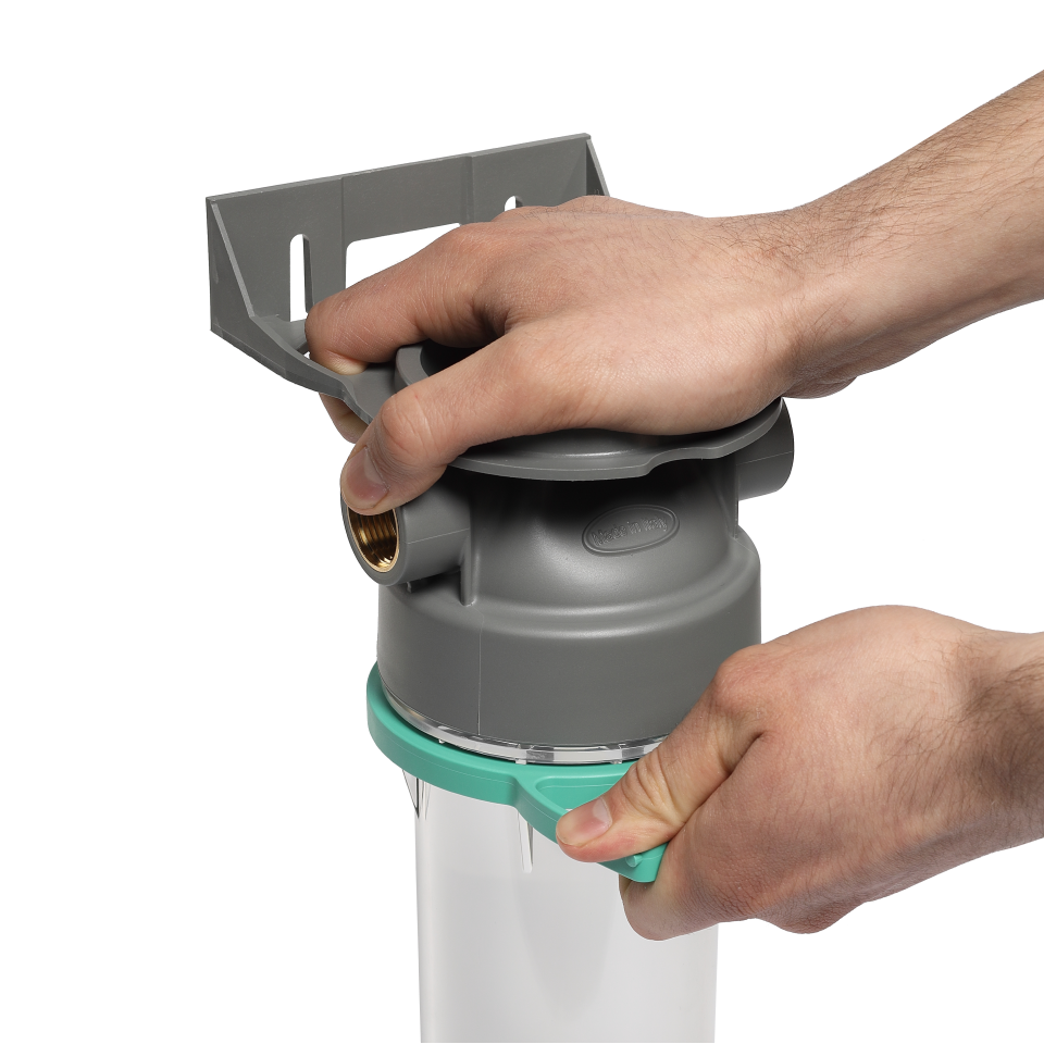 2P housing ECO 9" ¾ transparent PET bowl ½ – ½"