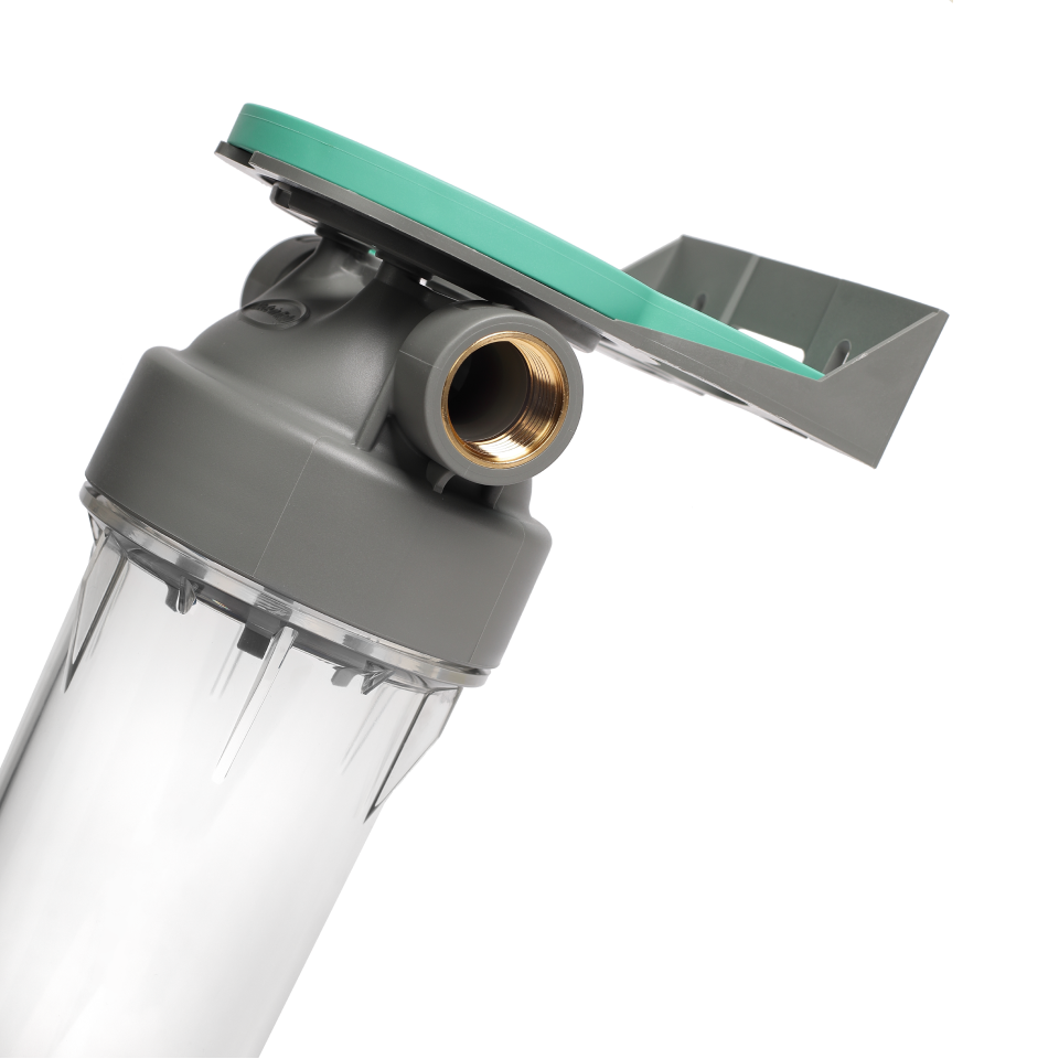 2P housing ECO 9" ¾ transparent PET bowl ½ – ½"