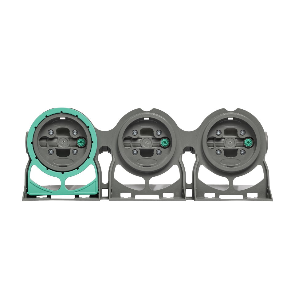 2P housing ECO TRIPLEX 9" ¾ transparent PET bowl ½ – ½"