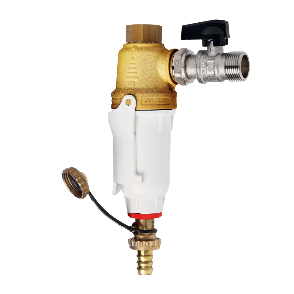 DIMA BRASS filter with brass insert ¾" – 800 micron