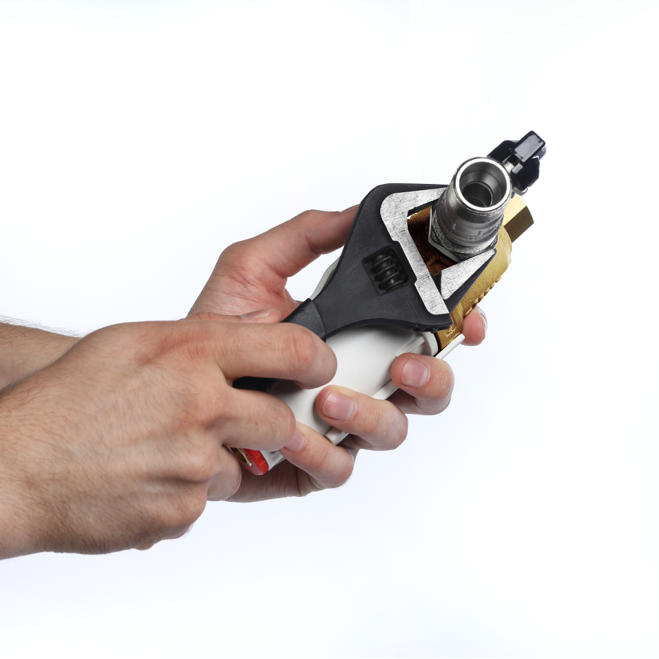 DIMA BRASS filter with brass insert ¾" – 800 micron