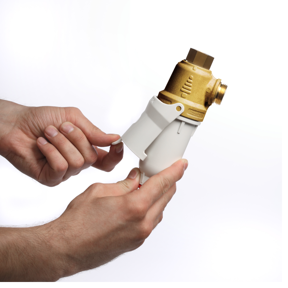 DIMA BRASS filter with brass insert ¾" – 800 micron