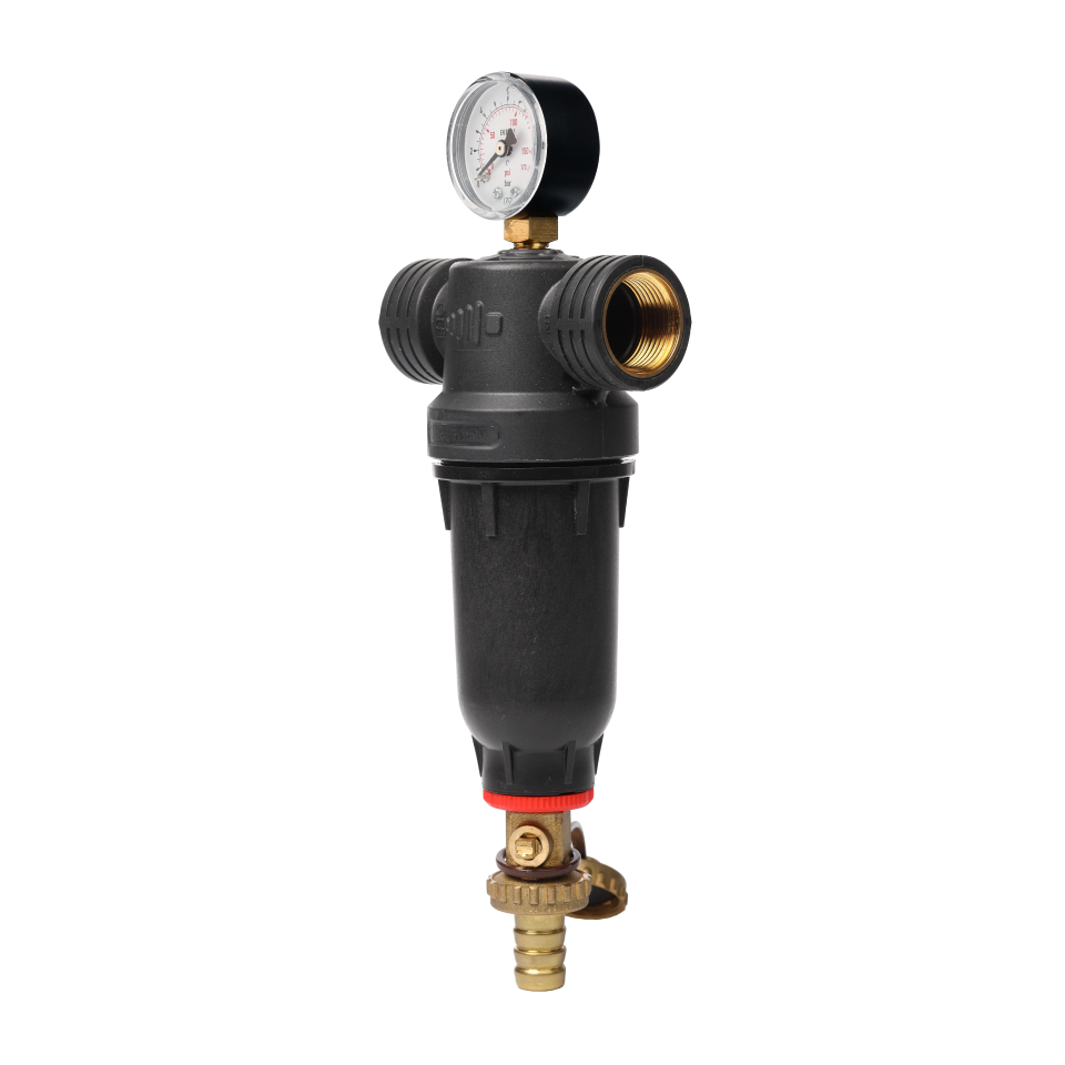 Self-Cleaning PA-R Filter with 304 Stainless Steel Mesh Cartridges, ¾" F