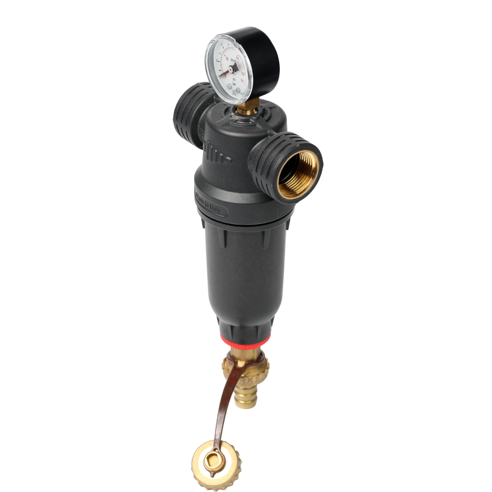 Self-Cleaning PA-R Filter with 304 Stainless Steel Mesh Cartridges, ¾" F