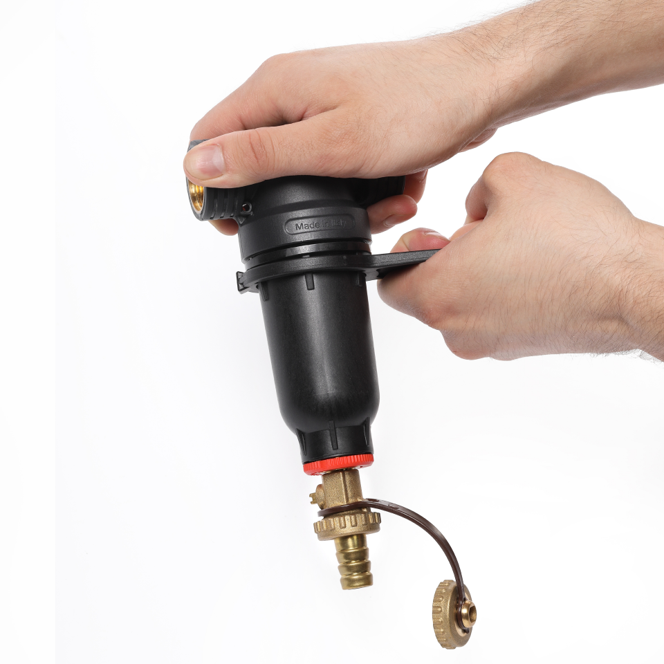 Self-Cleaning PA-R Filter with 304 Stainless Steel Mesh Cartridges, ¾" F