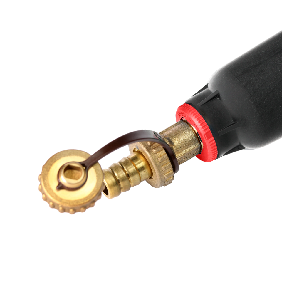 Self-Cleaning PA-R filter with 304 stainless steel mesh cartridges. with ½” FM and ¾” M connection