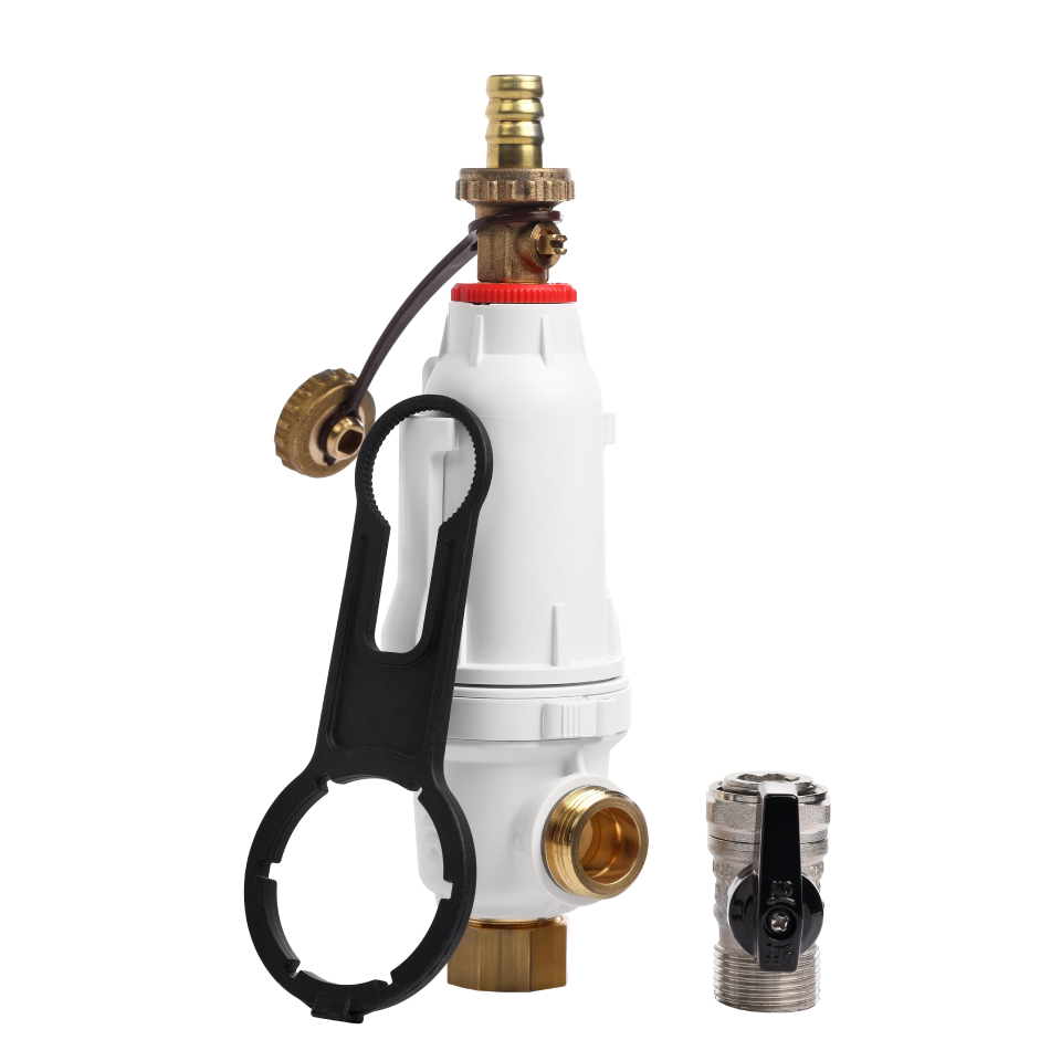 DIMA PRO PA filter with brass insert ¾" – 800 micron