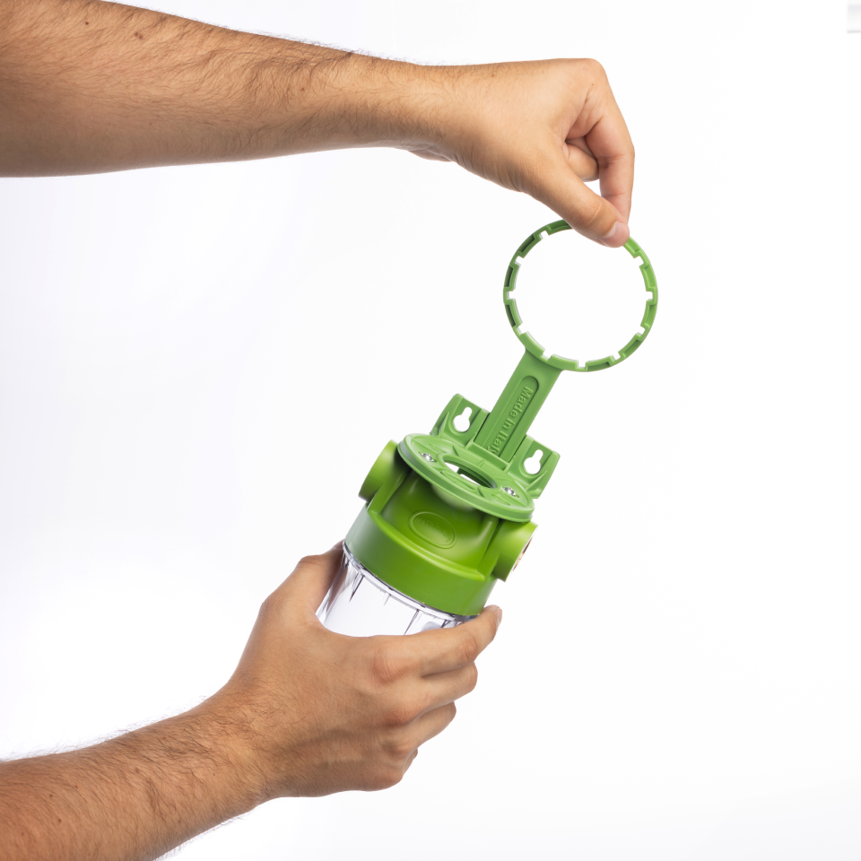 Scalex 2P 5” MINI 2V filter with cartridge, ½” F