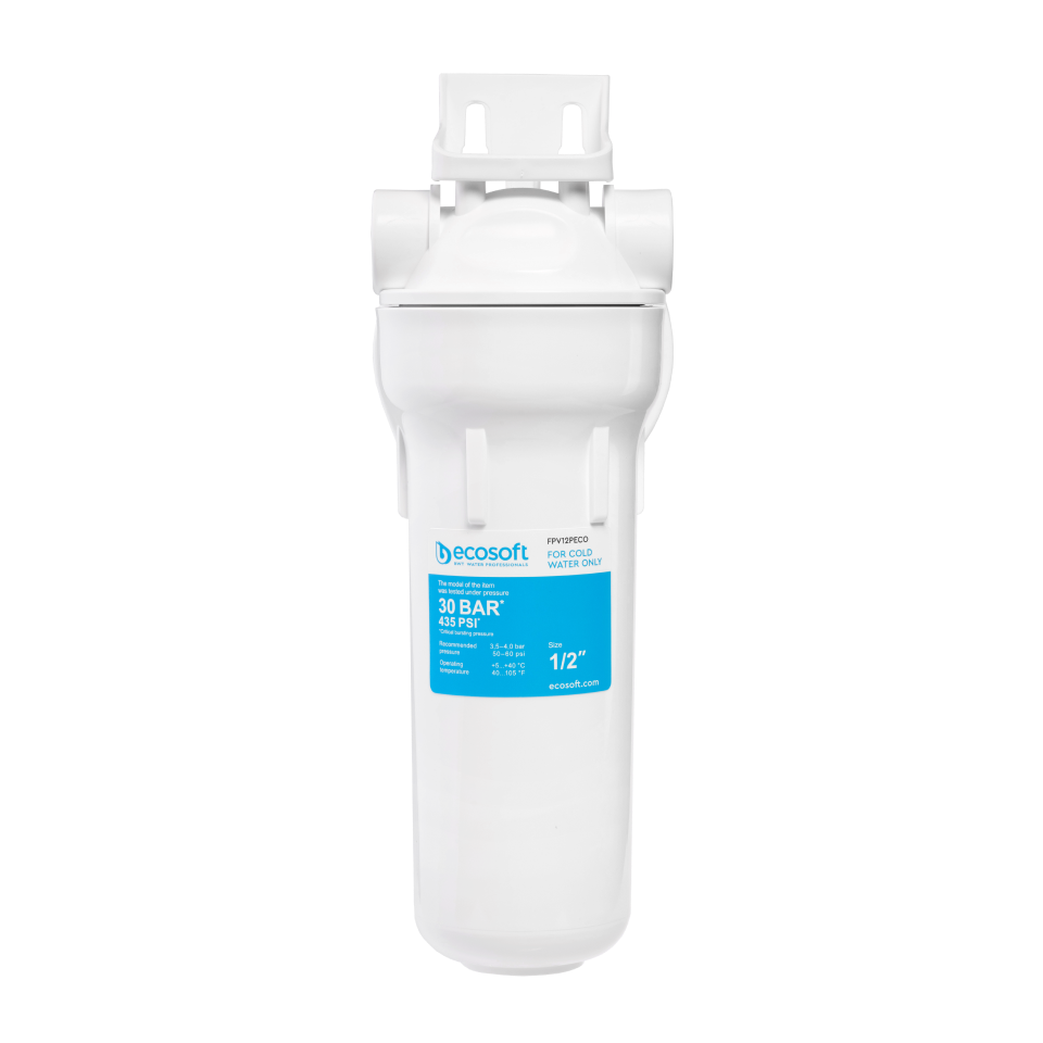 10" High Pressure Sediment Filter. 1/2″ connect