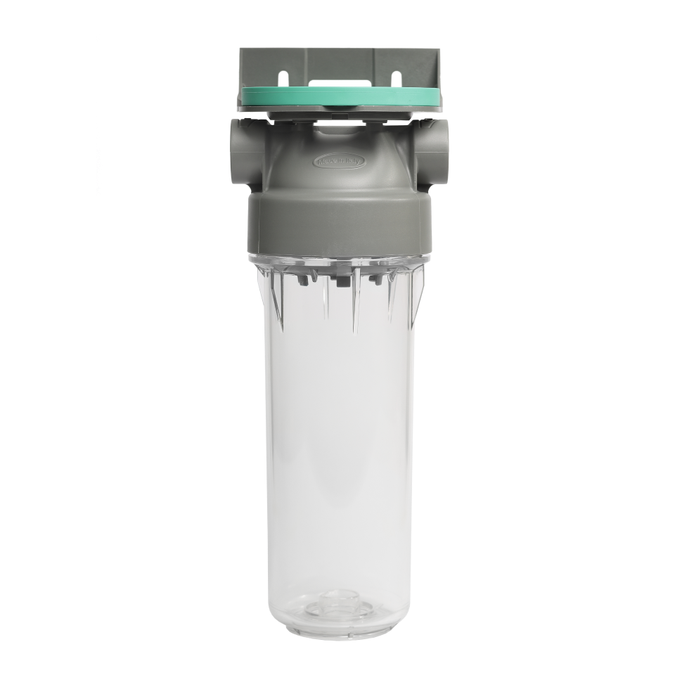 2P housing ECO 9" ¾ transparent PET bowl 1 – 1"