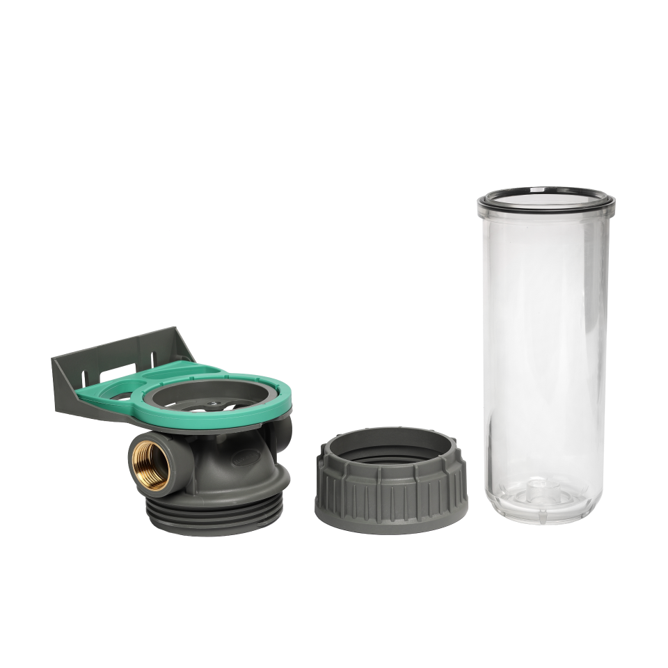 3P housing ECO 9” ¾  transparent PET bowl ¾ – ¾"