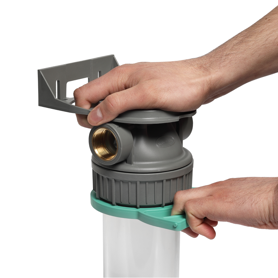 3P housing ECO 9” ¾  transparent PET bowl ¾ – ¾"