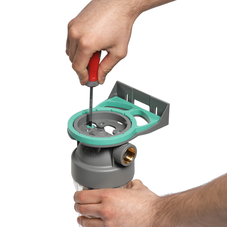 2P housing ECO 9" ¾ transparent PET bowl ¾ – ¾"