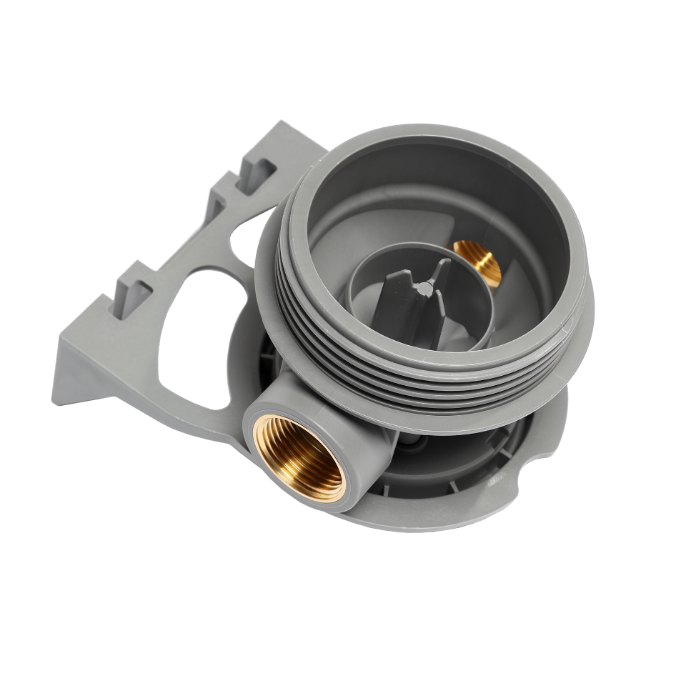 3P housing ECO 9” ¾ transparent PET bowl with venturi valve + drain ½” 