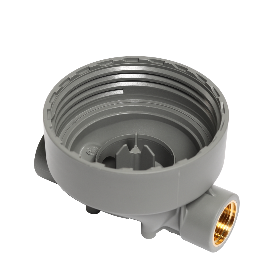 2P housing ECO 9" ¾ transparent PET bowl ¾ – ¾"