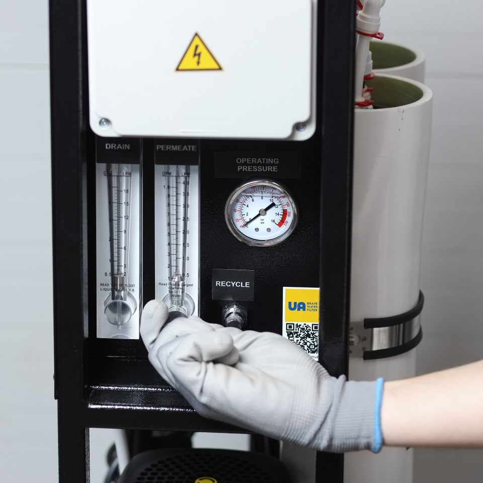 MO10000 4" RO system