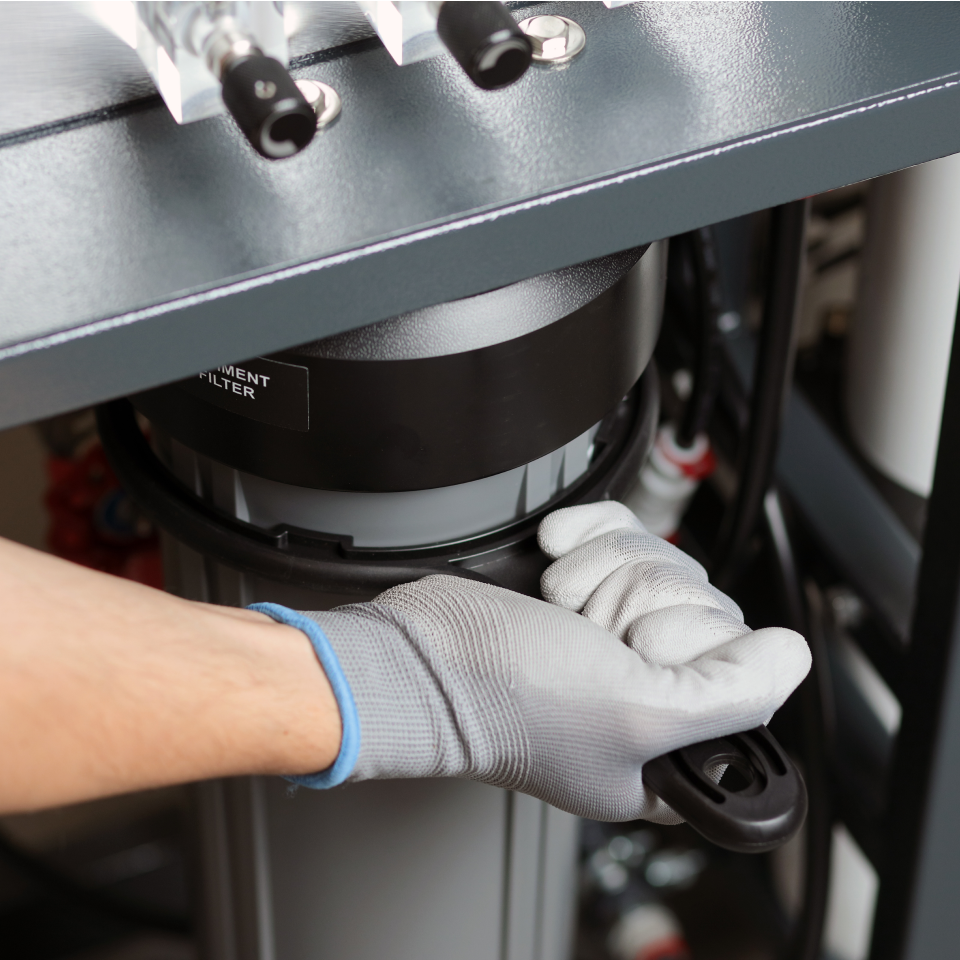 MO12000 4" RO system