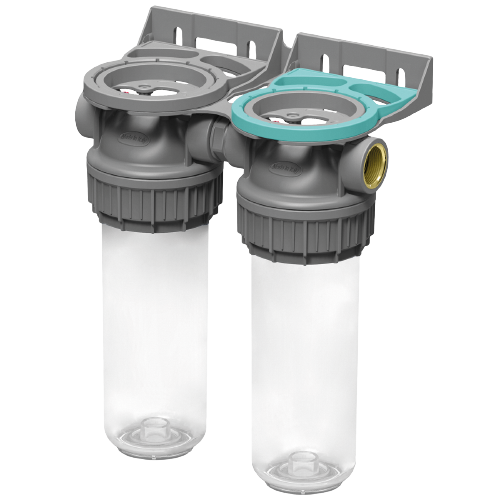 3P housing ECO DUPLEX 9” ¾ transparent PET bowl ½ – ½"